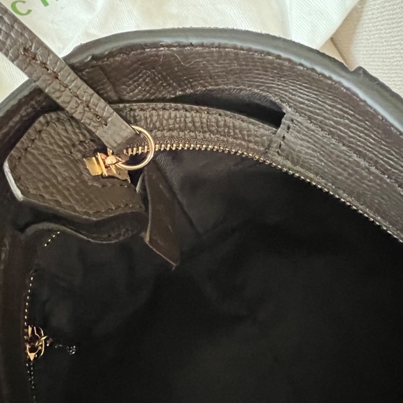 LONGCHAMP MAILBOX CHOCOLATE LEATHER & SUEDE - Picture 7 of 13